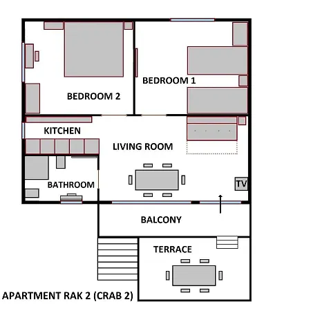 Apartamento By The Sea Milna, - 21183 Vis